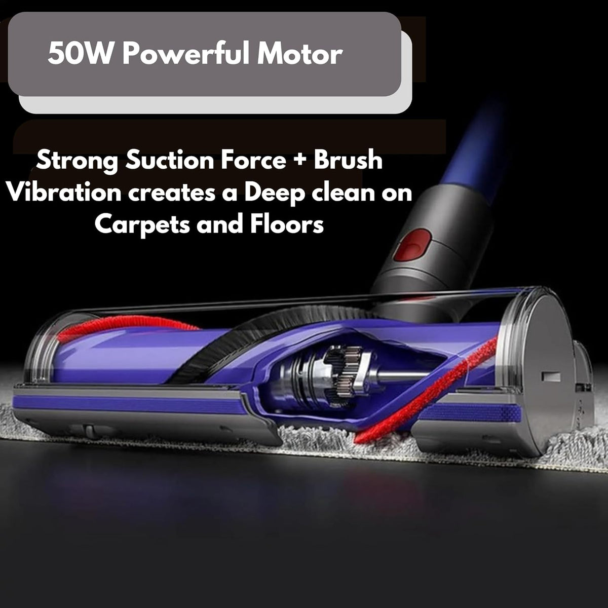 Hygieia Direct Drive Motorhead - For Dyson V7 V8 V10 V11 V15 & Outsize Models V424-HY-PHDYV7-15