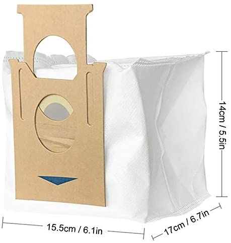 3 X Auto Empty Station Dust Bag for Ecovacs Deebot V424-HY-ROBBAGDE