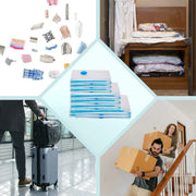 9 Pack Space Saver Vacuum Seal Storage Bag Kit, 2 Large, 5 Medium & 2 Small V424-HY-SPACE9