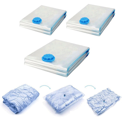 9 Pack Space Saver Vacuum Seal Storage Bag Kit, 2 Large, 5 Medium & 2 Small V424-HY-SPACE9