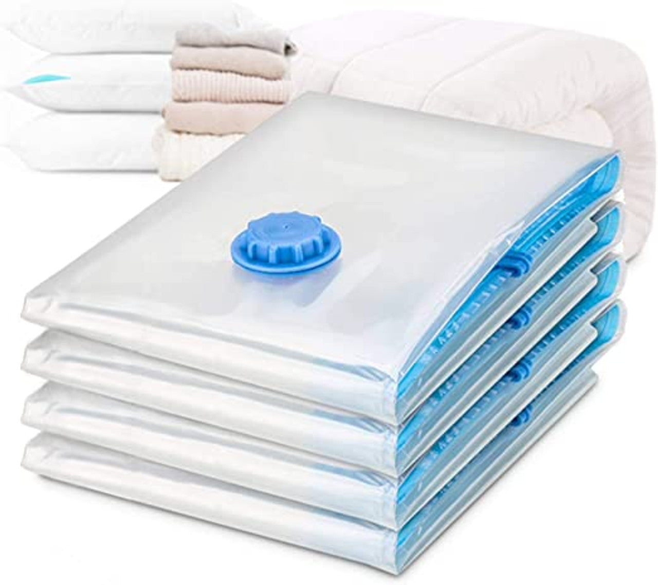 9 Pack Space Saver Vacuum Seal Storage Bag Kit, 2 Large, 5 Medium & 2 Small V424-HY-SPACE9