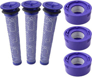 3 X Filter Kits for DYSON V7 (SV11, SV37) & V8 (SV10, SV25) Vacuum Cleaners V424-HY-V8FKIT