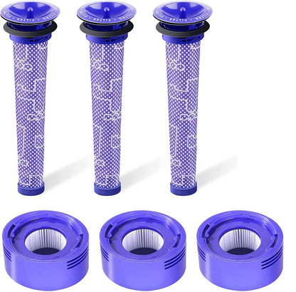 3 X Filter Kits for DYSON V7 (SV11, SV37) & V8 (SV10, SV25) Vacuum Cleaners V424-HY-V8FKIT