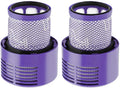 2 x HEPA Filters for Dyson V10 Vacuum Cleaners V424-KIT-FILTD-V10X2