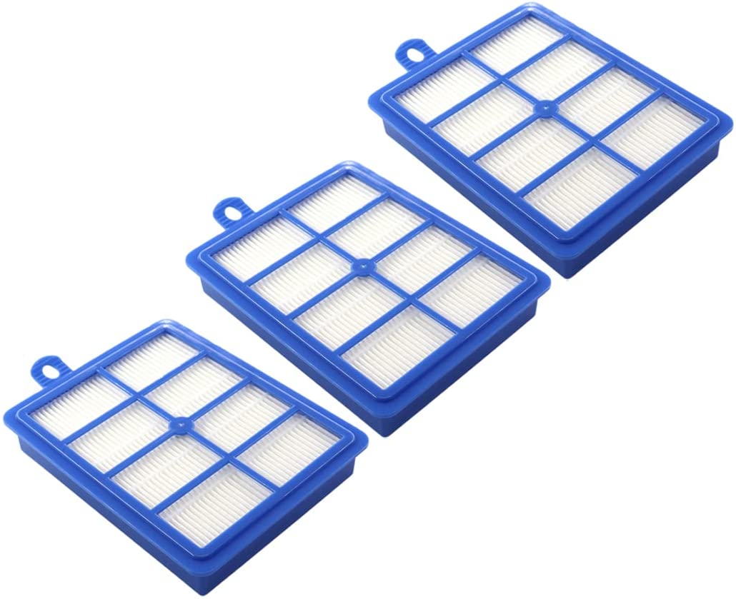 3 X HEPA filters for Electrolux, Volta, Wertheim, Phillips, AEG & Tornado V424-KIT-FILTSX3