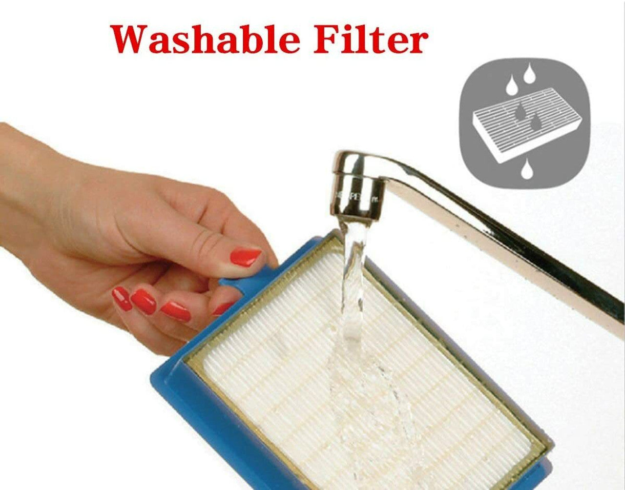 3 X HEPA filters for Electrolux, Volta, Wertheim, Phillips, AEG & Tornado V424-KIT-FILTSX3