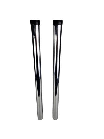 2 Piece Chrome Rods for 32mm Vacuum Cleaners, backpacks, commercial, ducted & more V424-KIT-RCP032X2