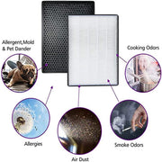 Filter kit for Philips FY2420/30, FY2422/30, 2000 Series Carbon & HEPA Air Purifiers AC Series V424-PH-FY2422