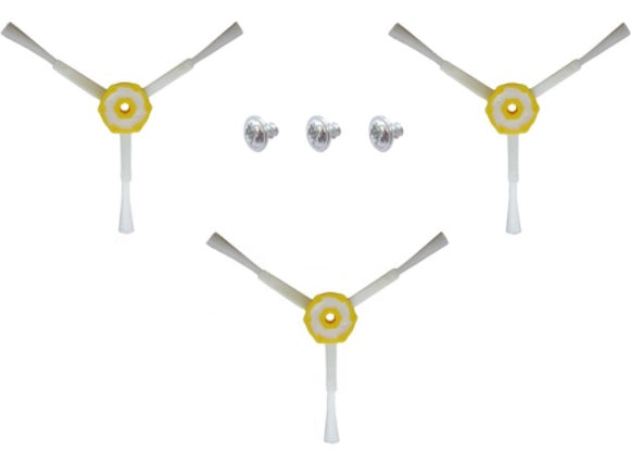 3 x spinning side brushes for iRobot Roomba 500 / 600 / 700 / 800 /900 series V424-RO-BRUSHSI500