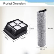 Filters & Roller Brush Pack For Tineco Floor One S3 V424-TI-S3KIT