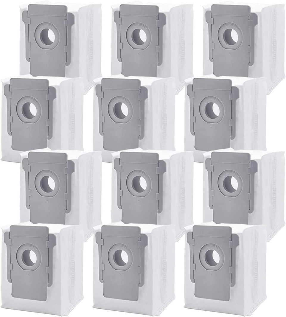 12 X Vacuum bags for iRobot Roomba i3+, i7+, s9+, j7+ robot vacuum cleaners V424-VB-ROOMBA-12