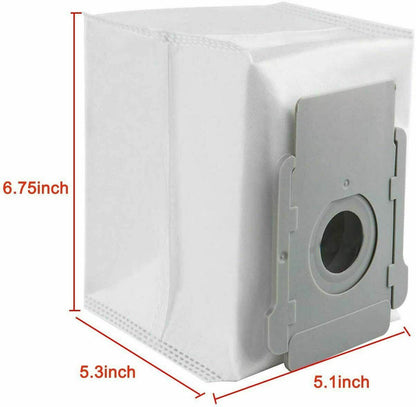 12 X Vacuum bags for iRobot Roomba i3+, i7+, s9+, j7+ robot vacuum cleaners V424-VB-ROOMBA-12
