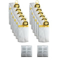 12 X vacuum bags for Vorwerk Kobold VK140 and VK150 V424-VB-VK150