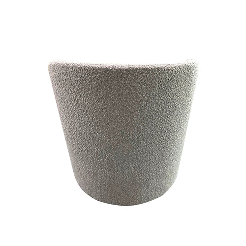 Como Arm Chair Fabric Upholstery Dark Grey Colour Wooden Structure High Density Foam Rotating Metal Chassis V43-AC-CMO