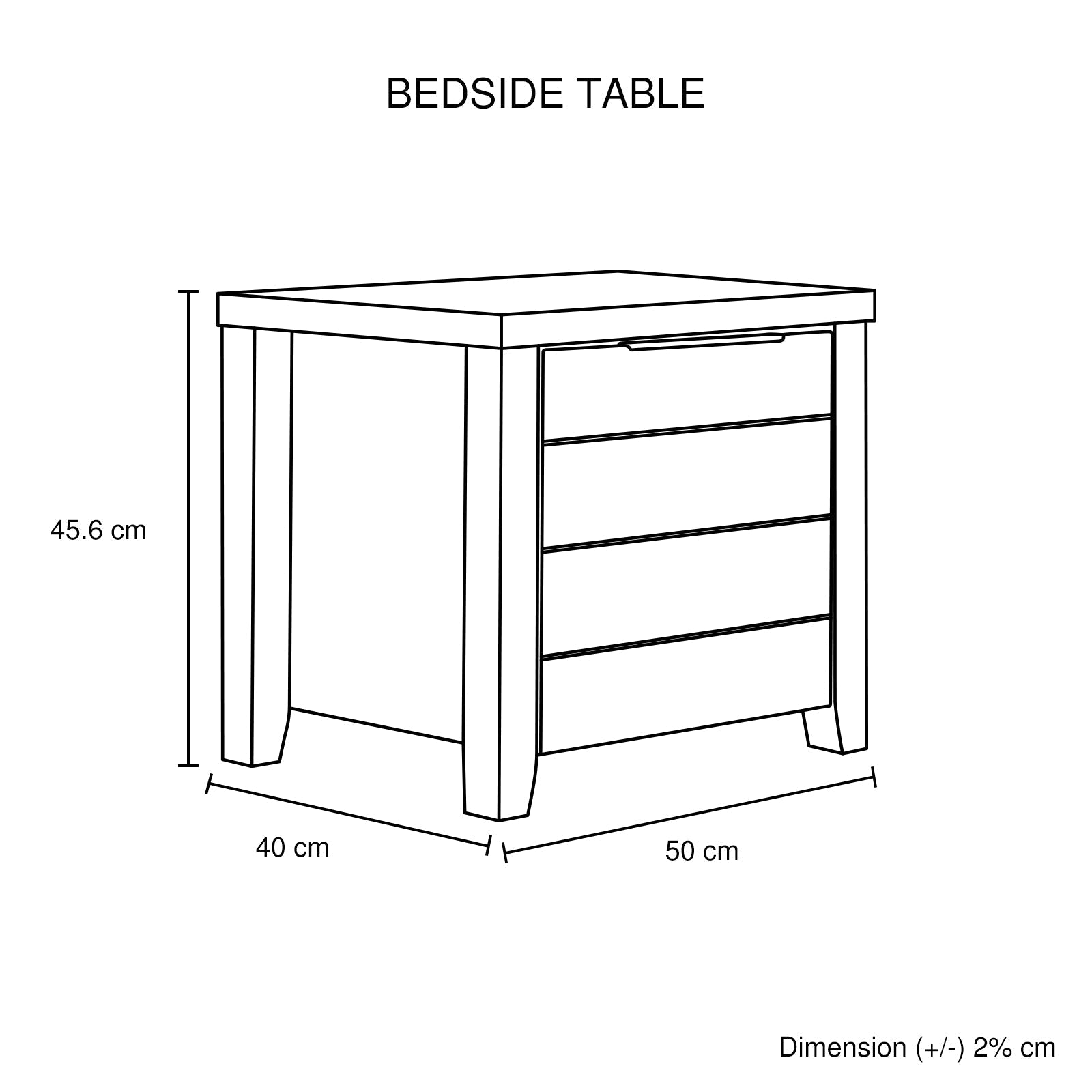 4 Pieces Bedroom Suite Natural Wood Like MDF Structure Queen Size Oak Colour Bed, Bedside Table & Tallboy V43-BDS-CEL-4PC-TBY-Q-OAK