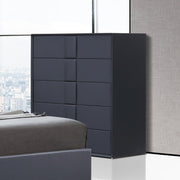 Prado 4pc Fabric Gas Lift Queen Bedroom Suite V43-BDS-PRD-4PC-TBY-Q