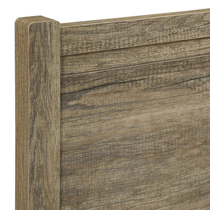 King Size Bed Frame Natural Wood like MDF in Oak Colour V43-BED-CELKOK