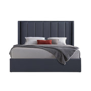 Prado Gas Lift Queen Bed Frame Non-woven Fabric MDF KD Slats V43-BED-PRD-Q