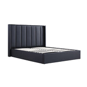 Prado Gas Lift Queen Bed Frame Non-woven Fabric MDF KD Slats V43-BED-PRD-Q