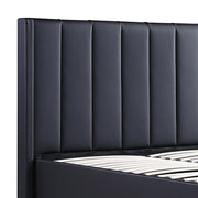 Prado Gas Lift Queen Bed Frame Non-woven Fabric MDF KD Slats V43-BED-PRD-Q