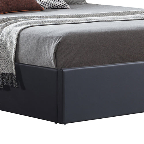Prado Gas Lift Queen Bed Frame Non-woven Fabric MDF KD Slats V43-BED-PRD-Q