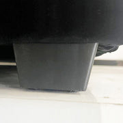 Roman Bed Frame Double Size Black Velvet Fabric with Gas Lift plywood metal structure V43-BED-RMN-DBL