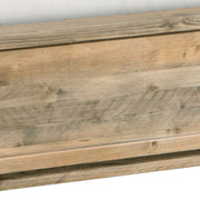 Melbournians Furniture Woodland King Solid Pine Bed Frame – Light Brown
