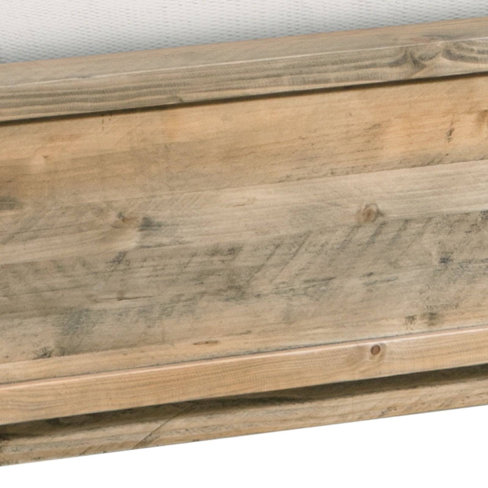 Melbournians Furniture Woodland King Solid Pine Bed Frame – Light Brown