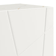 Buffet Sideboard Colour Ceramic Top MDF in Glossy White Gold Colour V43-BFT-AMLA