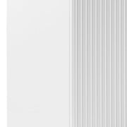 Buffet Ceramic Table Top MDF Cabinet Storage Stainless Steel In White V43-BFT-BRNNA