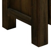 Buffet Sideboard in Chocolate Colour Constructed with Solid Acacia Wooden Frame Storage Cabinet with Drawers V43-BFT-NOW-CH