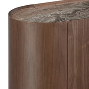 Buffet MDF Melamine Interior Storage In Dark Walnut colour V43-BFT-VNS