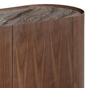 Buffet MDF Melamine Interior Storage In Dark Walnut colour V43-BFT-VNS