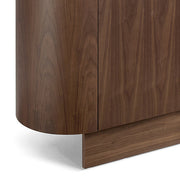 Buffet MDF Melamine Interior Storage In Dark Walnut colour V43-BFT-VNS