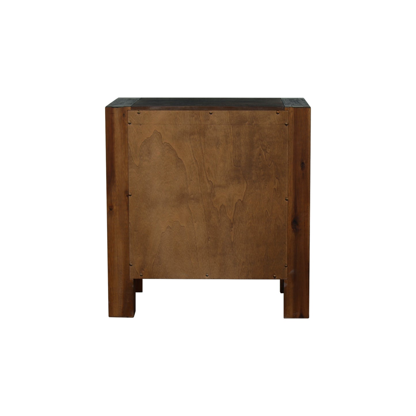 Bedside Table 2 drawers Night Stand Solid Wood Acacia Storage in Chocolate Colour V43-BST-NOW-CHK