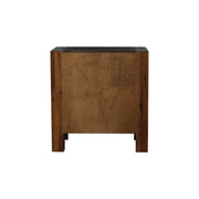 Bedside Table 2 drawers Night Stand Solid Wood Acacia Storage in Chocolate Colour V43-BST-NOW-CHK
