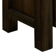 Coffee Table Solid Acacia Wood & Veneer 1 Drawers Storage Chocolate Colour V43-CT-NOW-CH
