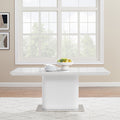 Dining Table Ceramic Table Top MDF Stainless Steel feet V43-DT-ASPN