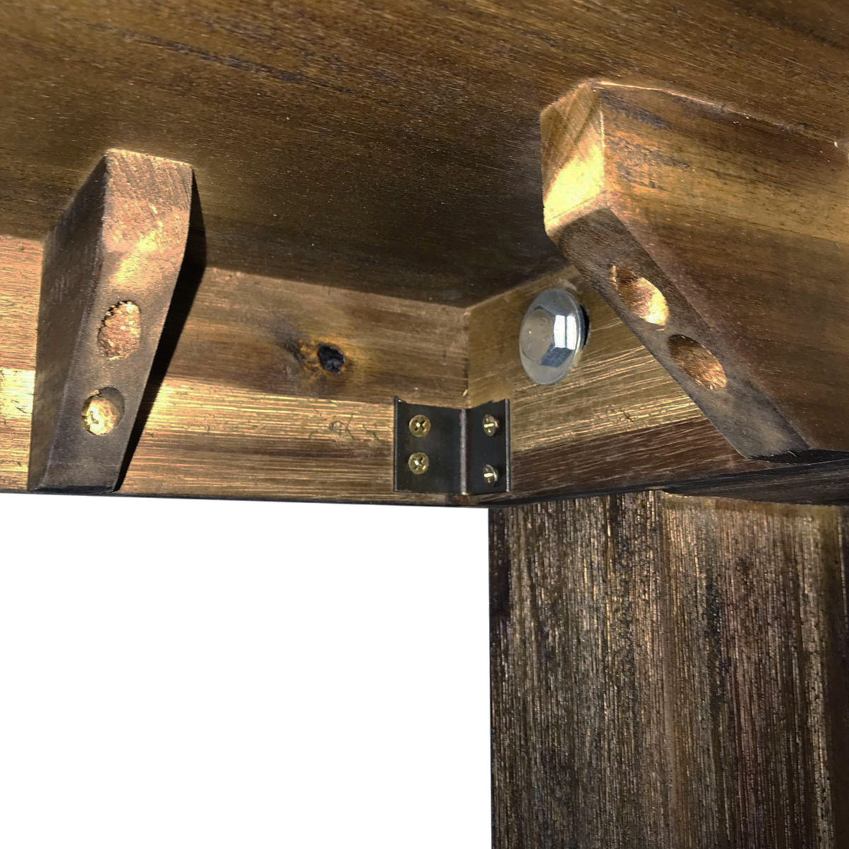 Dining Table 210cm Large Size with Solid Acacia Wooden Base in Chocolate Colour V43-DT-NOW-CH-L