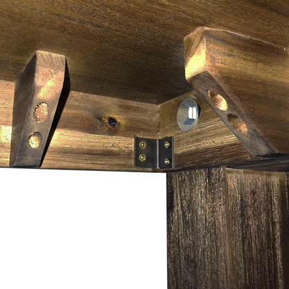 Dining Table 210cm Large Size with Solid Acacia Wooden Base in Chocolate Colour V43-DT-NOW-CH-L