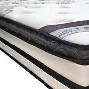 Queen Mattress Euro Top Memory Foam Non-woven Pocket Spring V43-MAT-CLS-Q