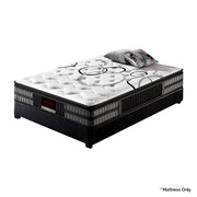 Queen Mattress in Gel Memory Foam Pocket Coil Medium Firm Bed 34cm Thick V43-MAT-GEL-Q