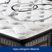 Queen Mattress in Gel Memory Foam Pocket Coil Medium Firm Bed 34cm Thick V43-MAT-GEL-Q