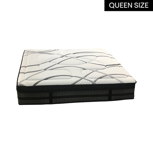 Queen Mattress Pocket Coil Spring Foam Firm Bed 32cm thick V43-MAT-SUL-Q