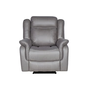 Carlton 1R Finest Fabric Recliner Sturdy Construction Metal Mechanism V43-REC-CARL1RGR