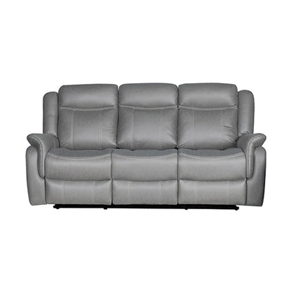 Carlton 3R Finest Fabric Recliner Sturdy Construction Metal Mechanism V43-REC-CARL3RGR