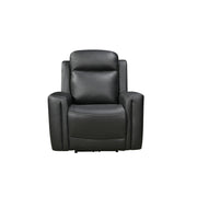 1 Seater Electric Leather/PVC Black Recliner V43-REC-FNX1RBL