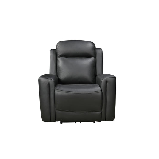 1 Seater Electric Leather/PVC Black Recliner V43-REC-FNX1RBL