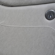 Carlton 3R+1R+1R Finest Fabric Recliner Sturdy Construction Metal Mechanism V43-SET-CARL-3-1-1-GR