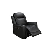 3-2 Seater Electric Leather/PVC Black Recliner Set V43-SET-FNX-3R-2RBL